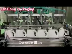 Mantenimiento fácil de la máquina de embotellado linear adaptable de la alta capacidad